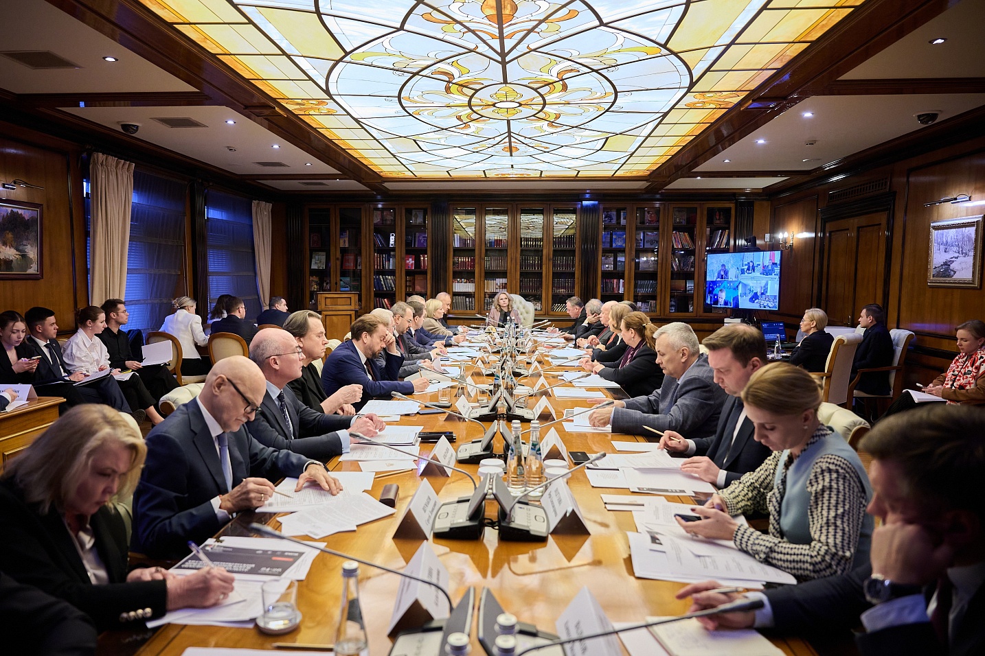 Tatiana Golikova holds a meeting of the Organizing Committee for the 12th St. Petersburg International United Cultures Forum
